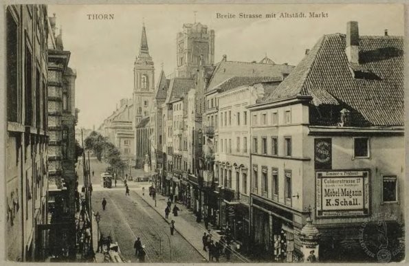 Ulica Szeroka w Toruniu