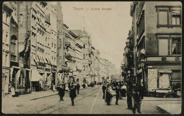 Ulica Szeroka w Toruniu