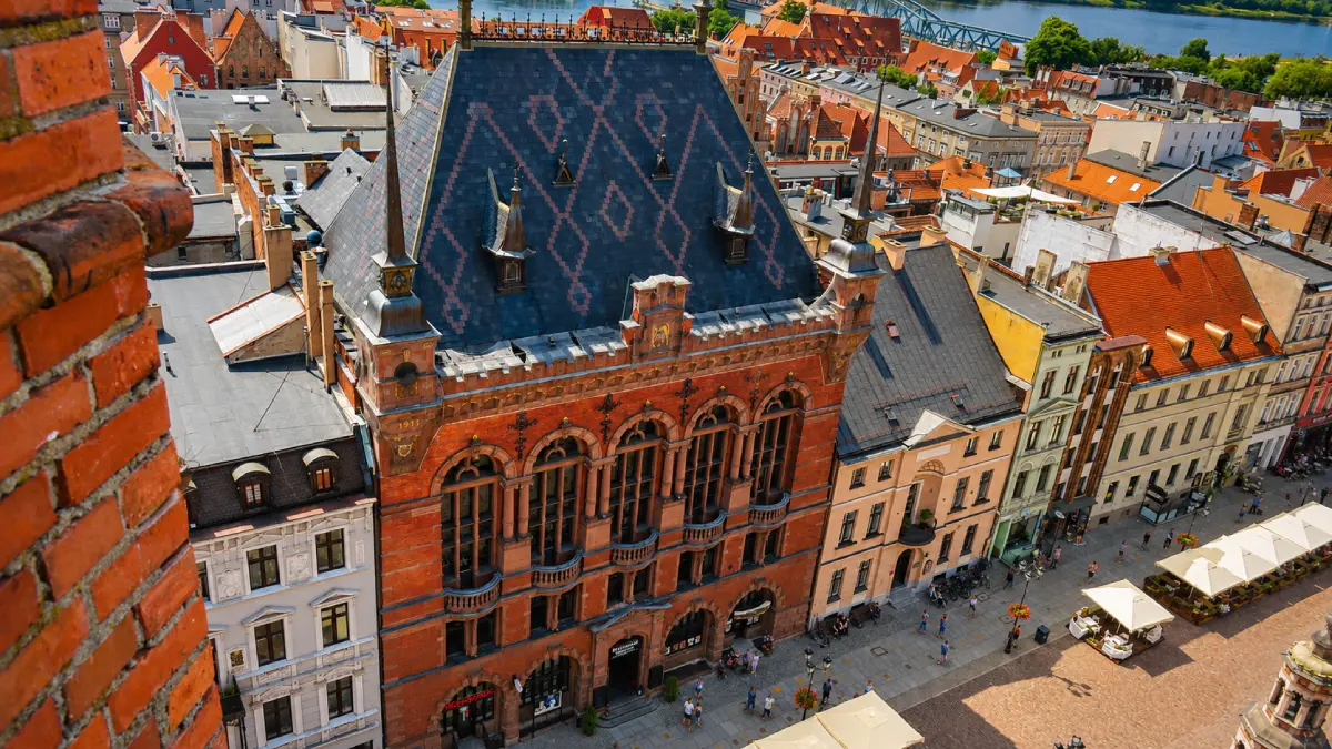 Dwór Artusa na Rynku Staromiejskim w Toruniu